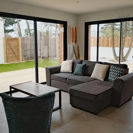 Feriehus Sous Les Pins Avec Et Acces Prive A La *
